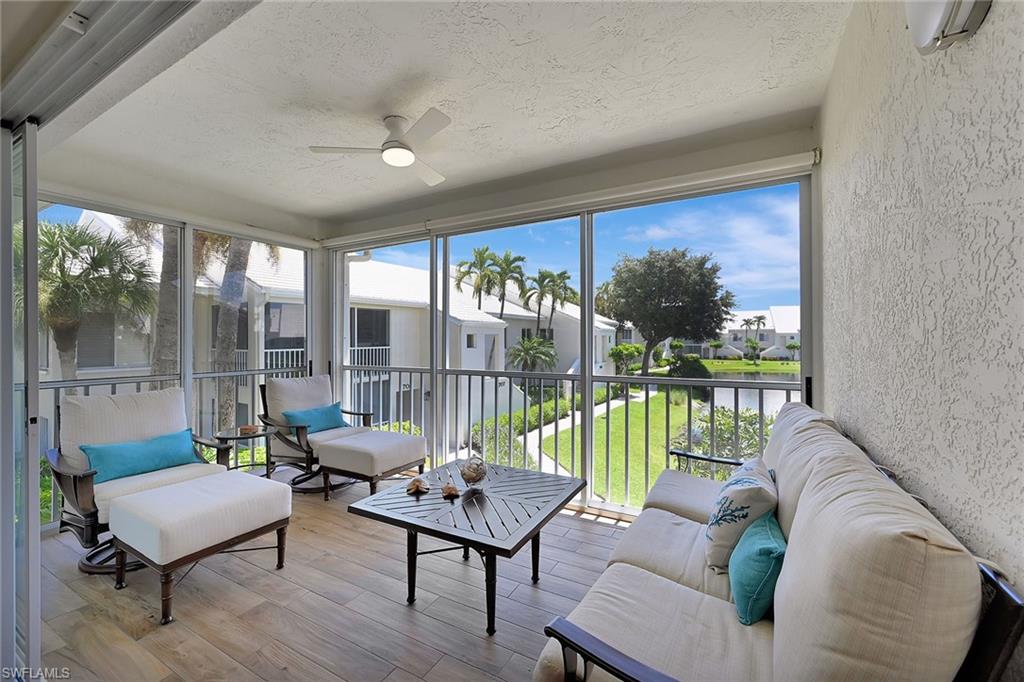 Patio is both Screened and Enclosed with Sliding Glass Doors