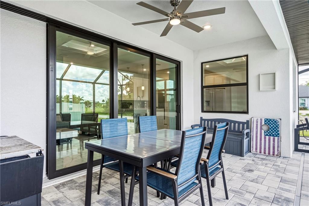 Under Truss Lanai Sitting Area