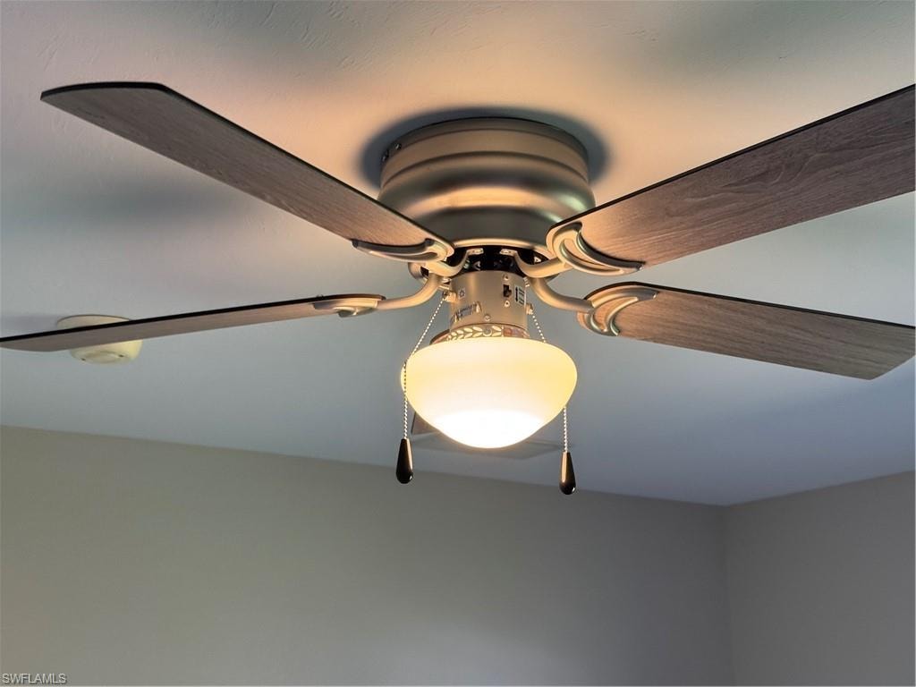 New ceiling fans throughout