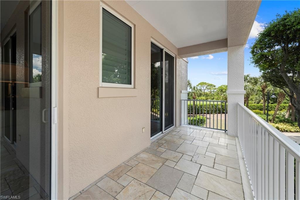 Balcony off Guest Suites