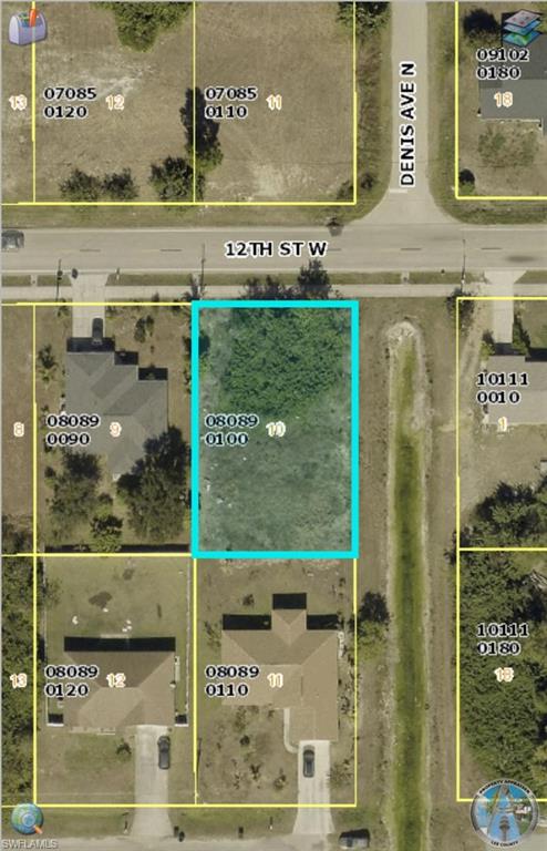 Parcel Map. Displaying the property's boundaries and identifying surrounding parcels