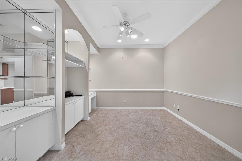 Den with built-ins