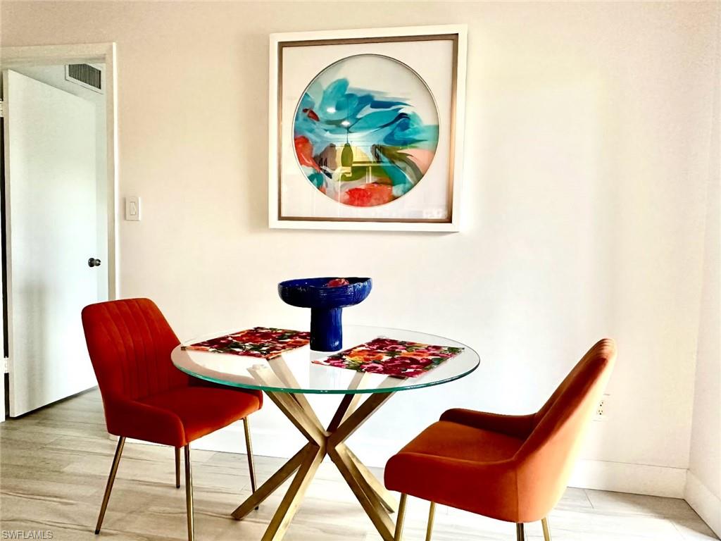 Dining room area