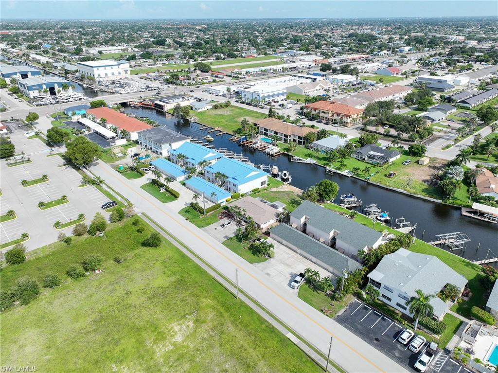 Canal-front properties featuring private boat docks and waterfront access