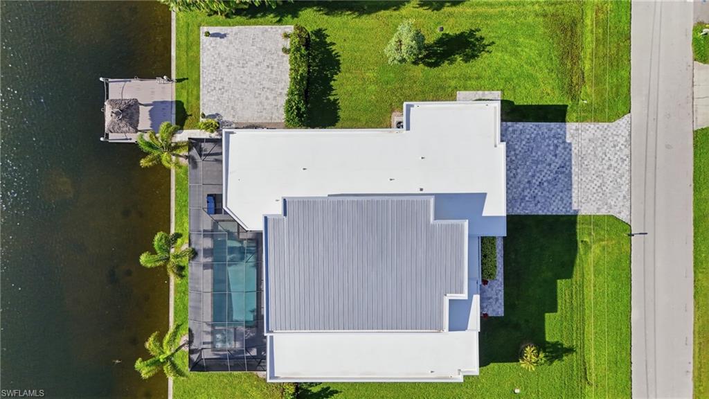 Top down view of home