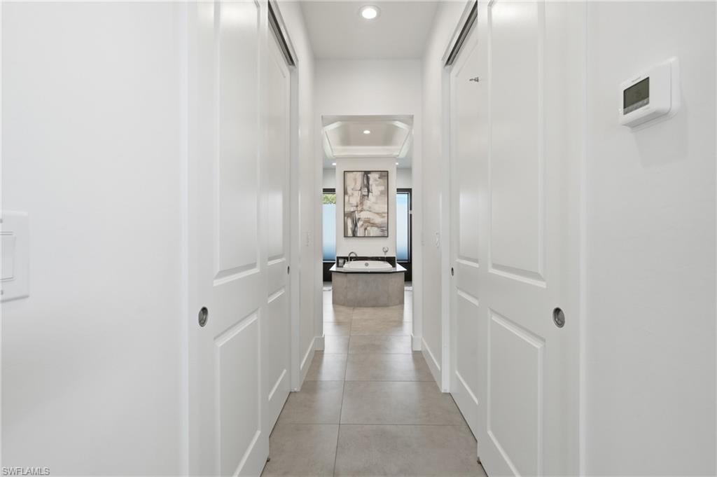 Hall - Walk in closets on either side