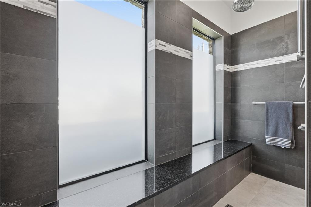 Shower in Primary Bathroom
