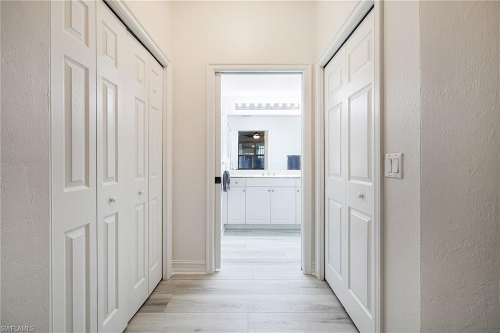 Two closets