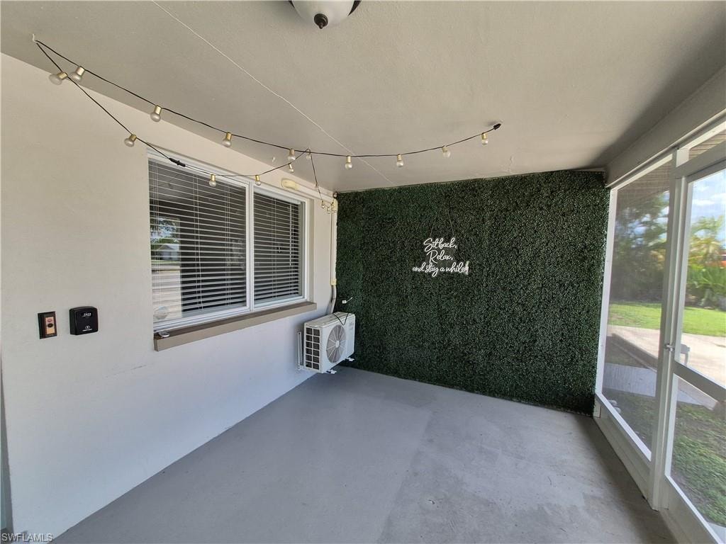 Left unit Patio