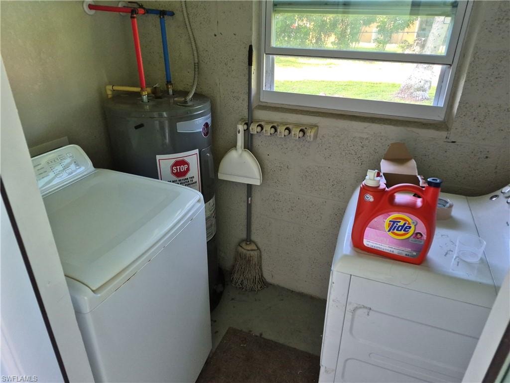 Right unit Utility/Laundry room