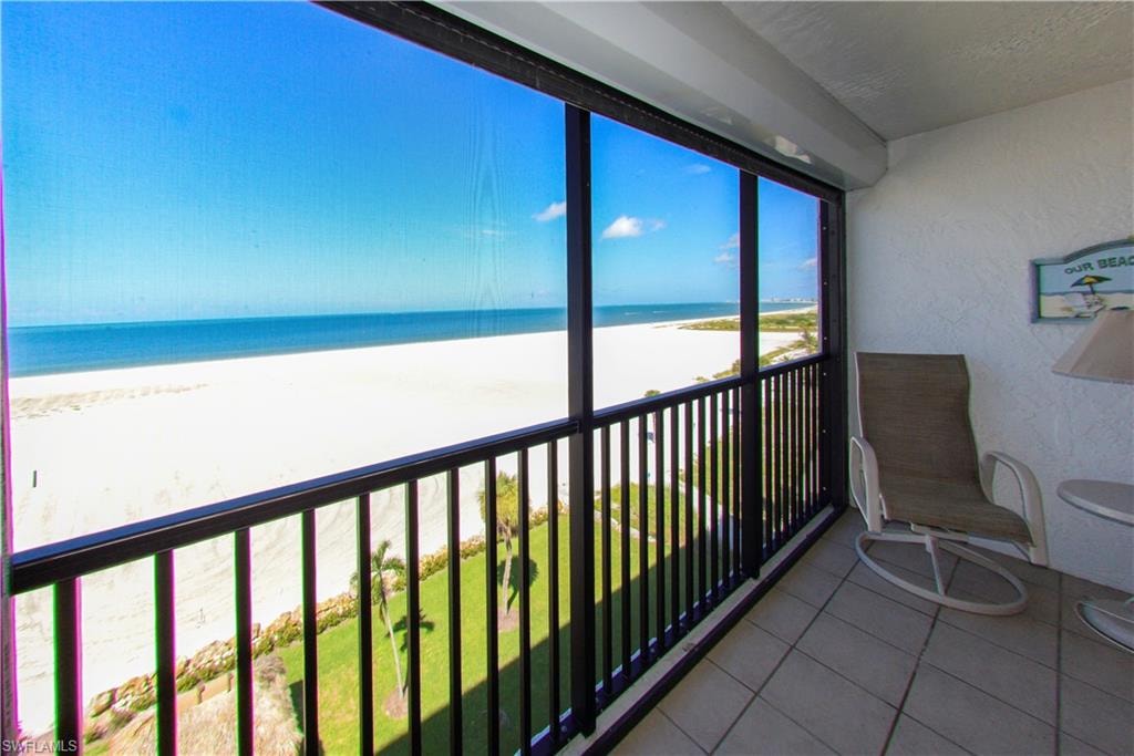 #603 Condo Balcony overlooking the Gulf Beach.  Catch perfect views of the Sunset!!