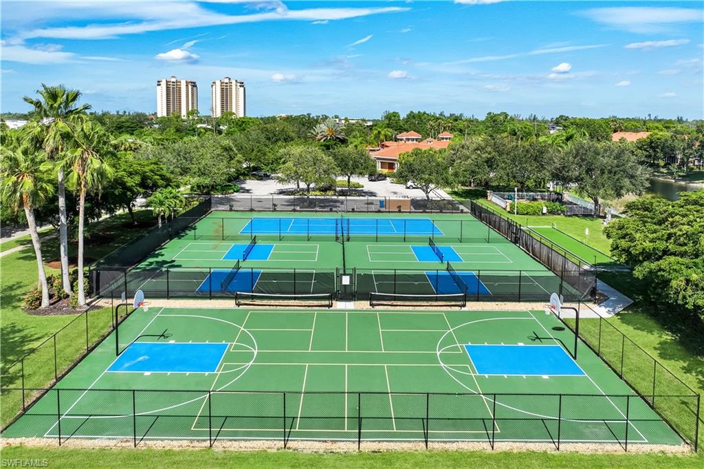 Sports Court, Pickle Ball and Tennis...Bocce too and Children's Playground