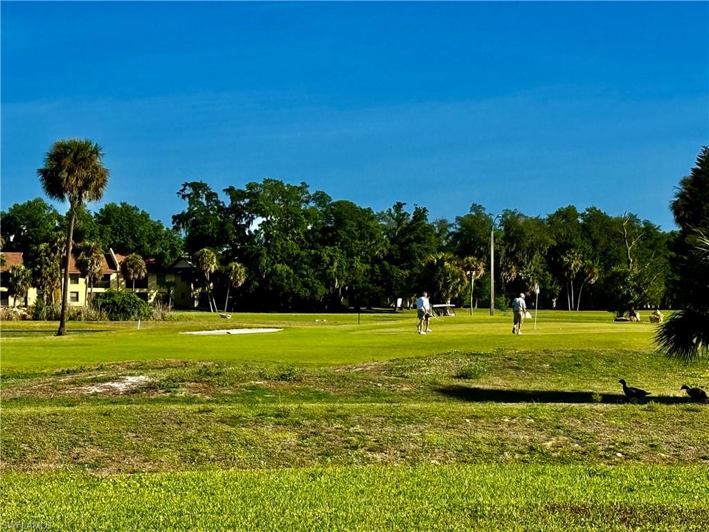 Golf Course View.