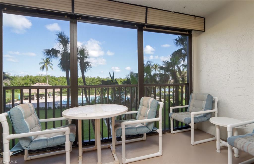 Sunroom featuring healthy amount of natural light