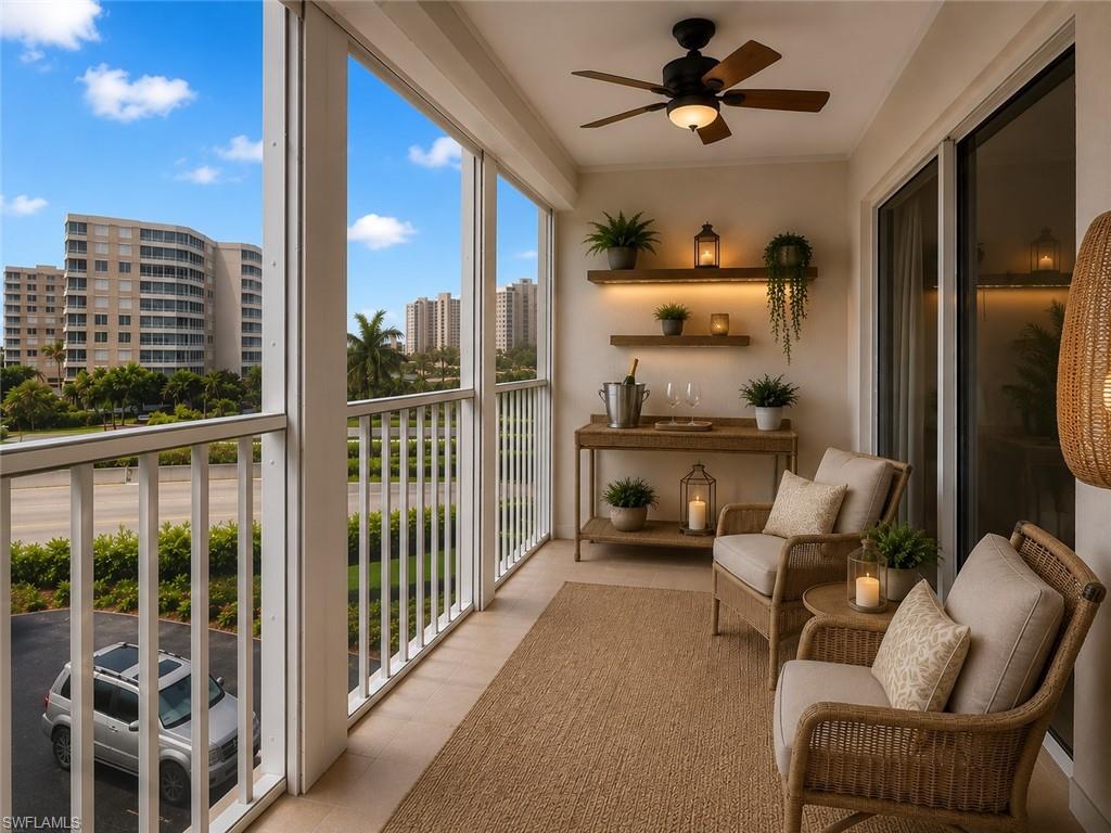 Lanai Virtually Staged