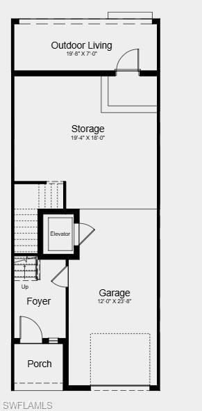 Lower Level Floor Plan - Additional Highlights Include: Laminate flooring throughout, upgraded kitchen appliances, boat dock included and is located steps away from unit.