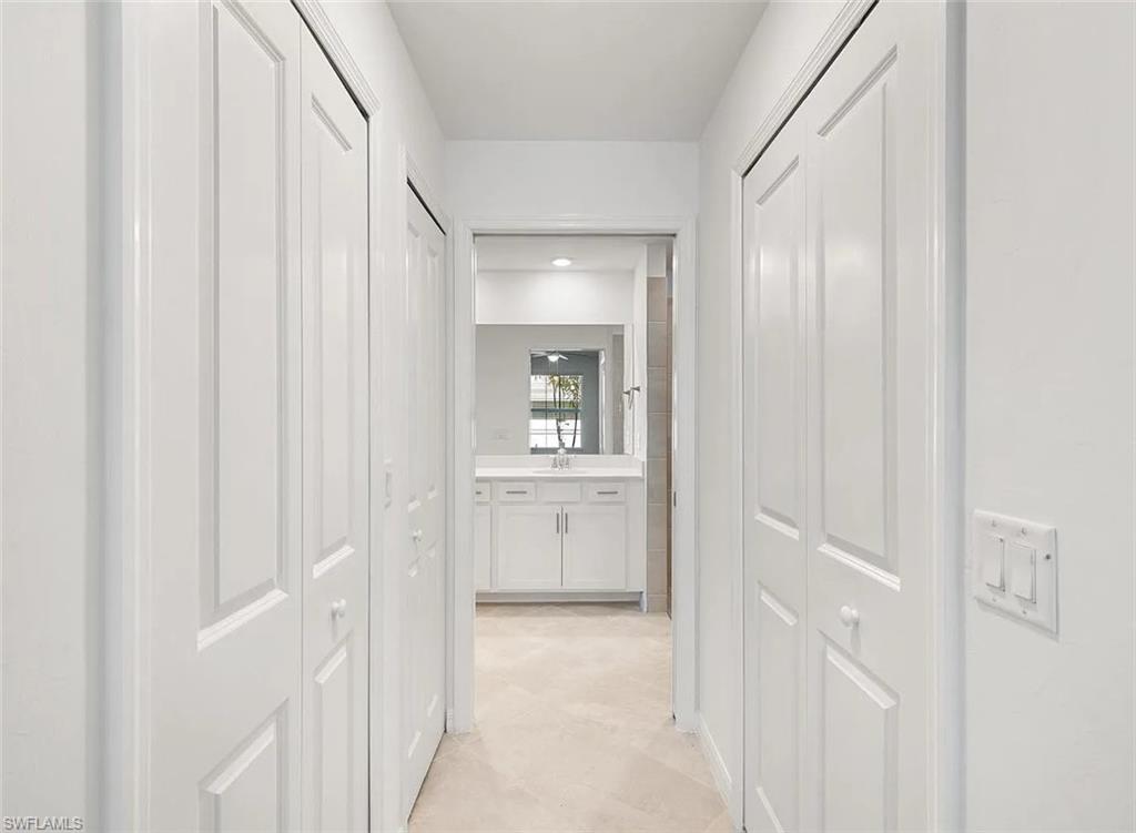 Hall and closets