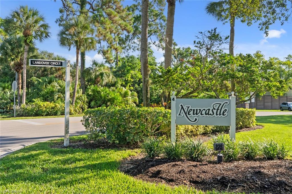 entrance to community