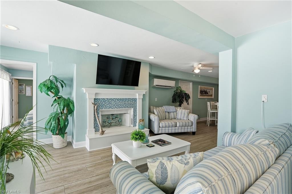 Downstairs living area