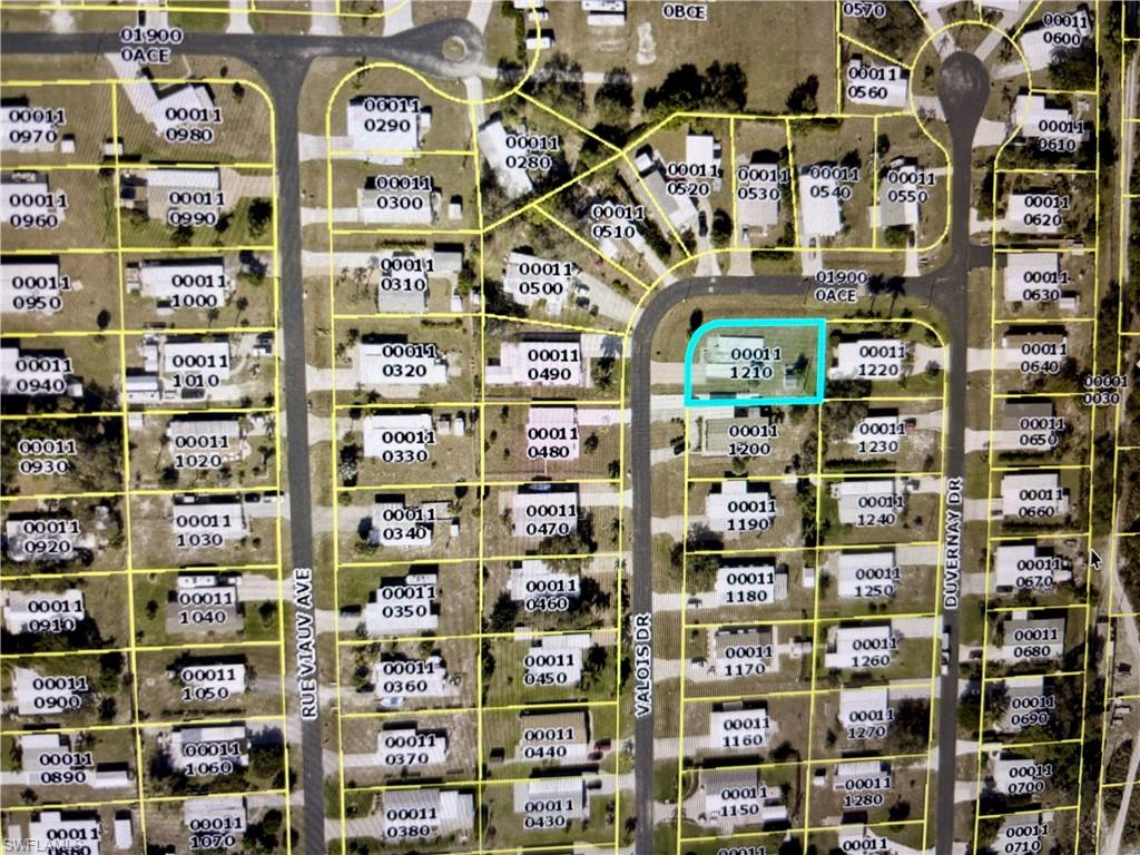 Plat Map. Illustrating the property's parcel identification and boundaries within the subdivision