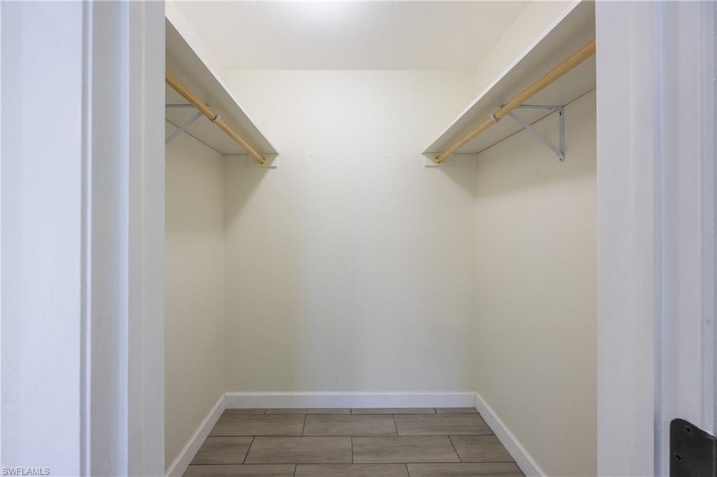 Primary closet