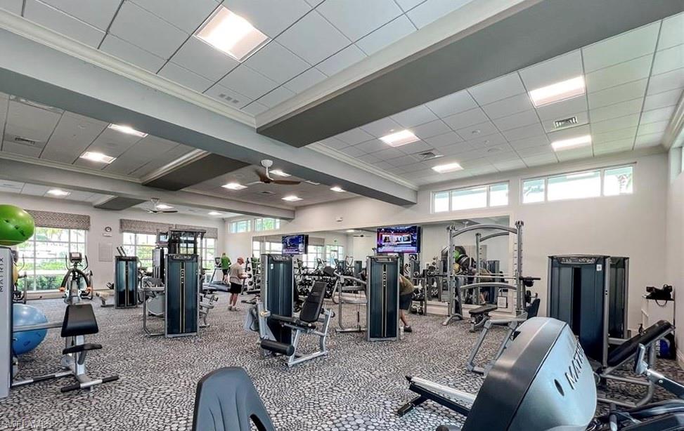 State of the art fitness center