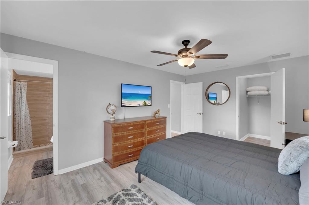 Master bedroom with en suite bathroom