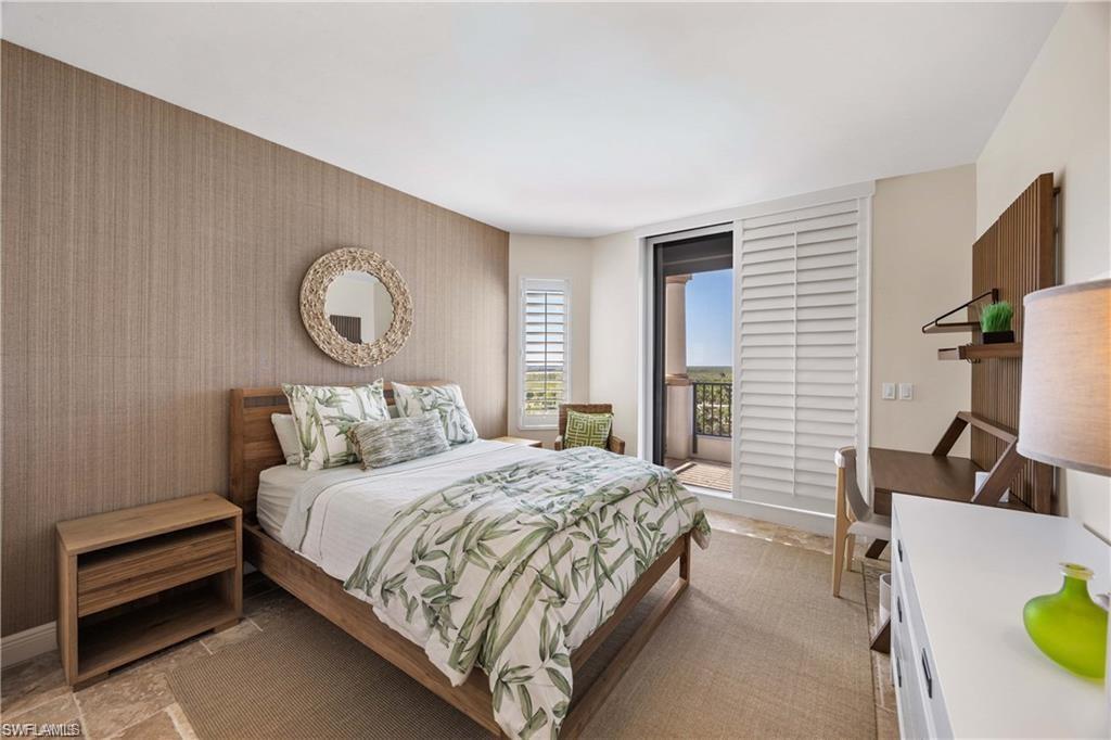 Guest Bedroom with full bathroom