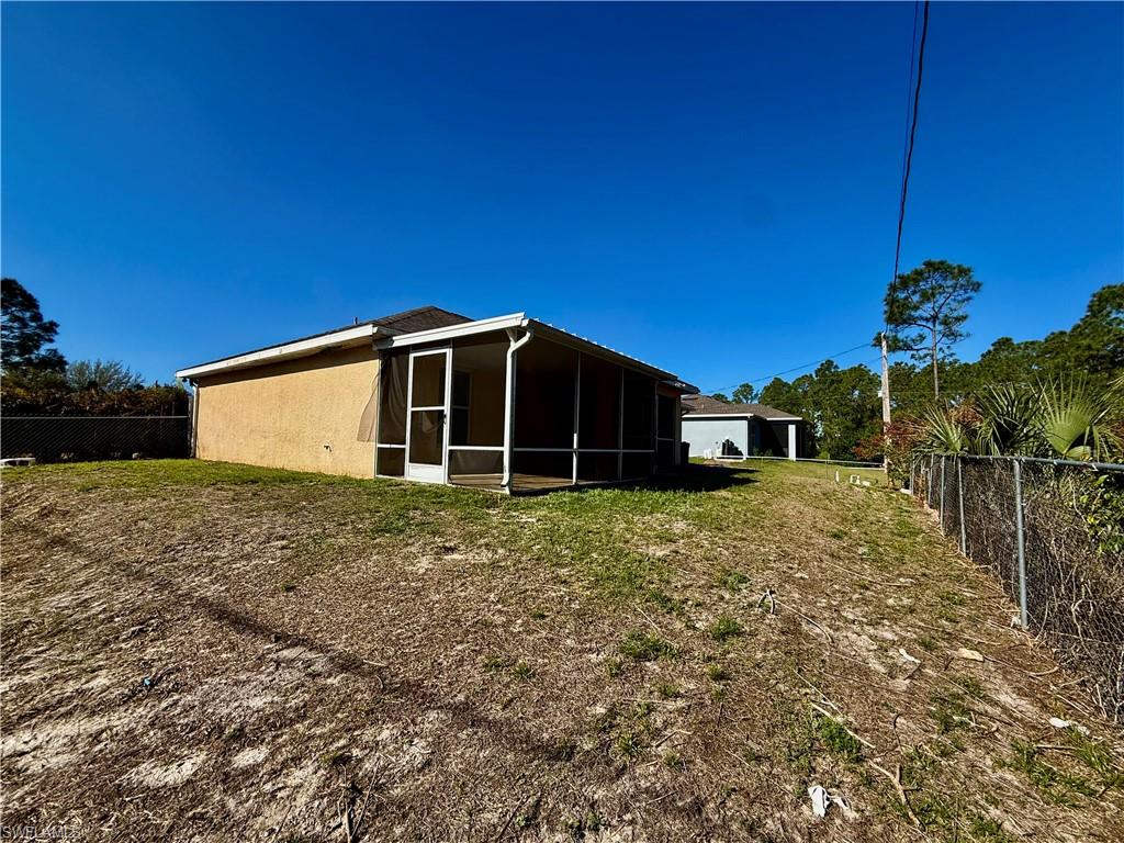 FENCED YARD