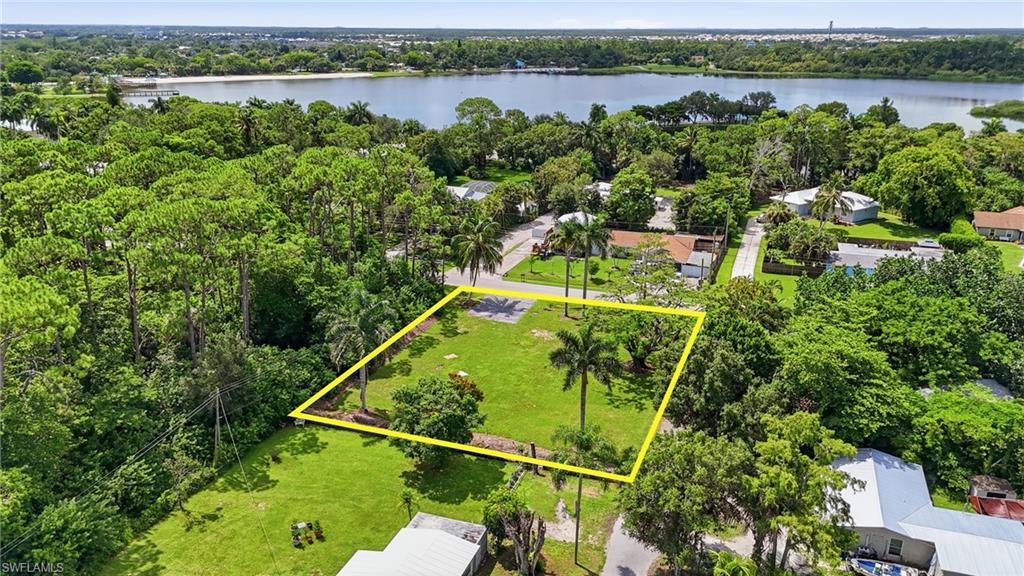 Cleared lot with mature trees and direct street frontage