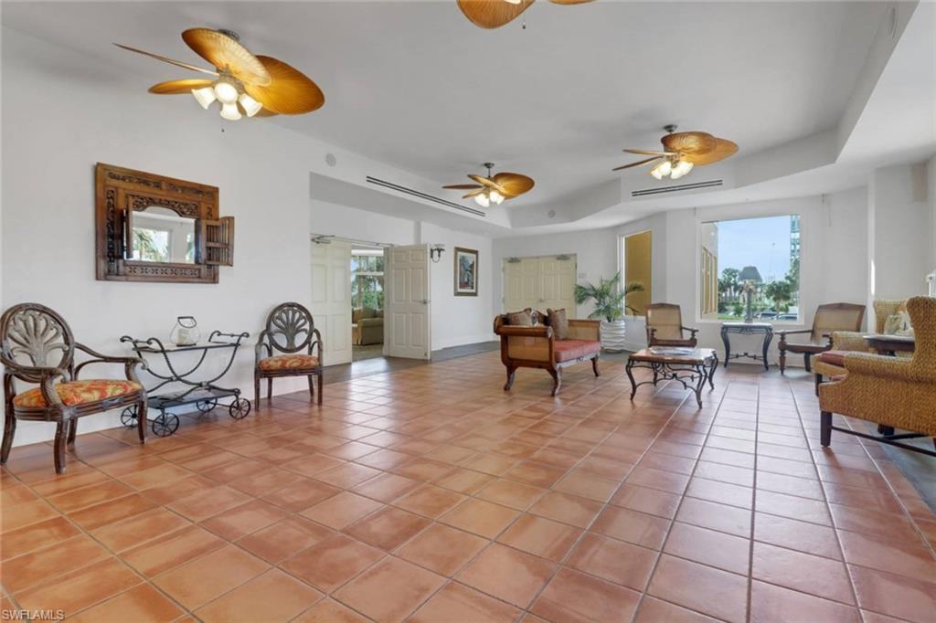 Elevated lobby level