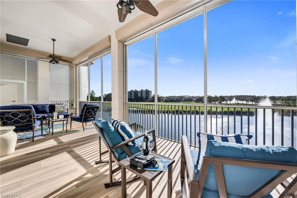Screened lanai