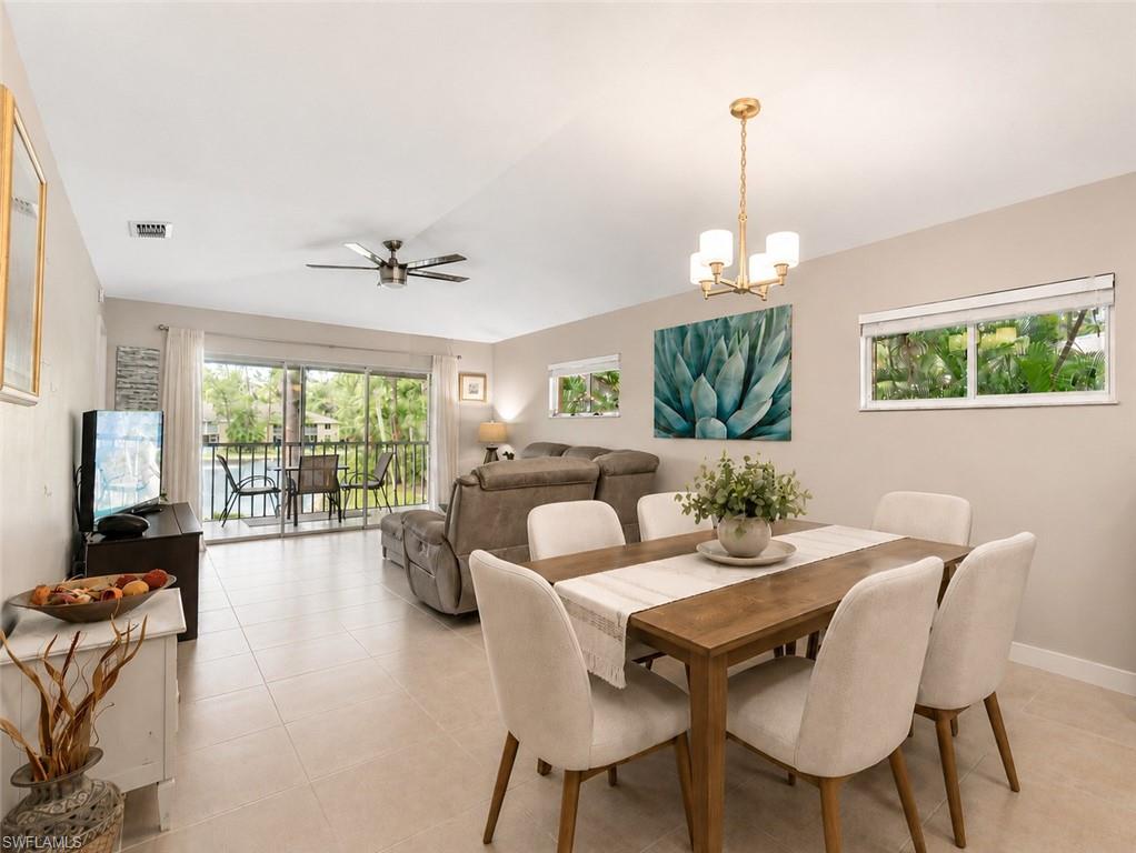 Virtually Staged Dining Area