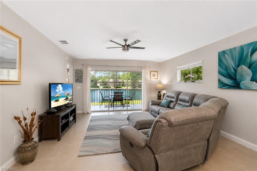 Living Room with Access to screened Balcony