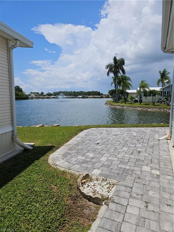Lake view from house across the street