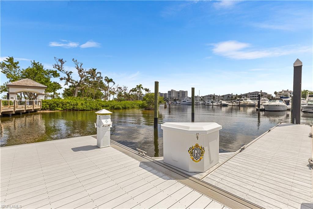 A dock offers the newest floating docks available!