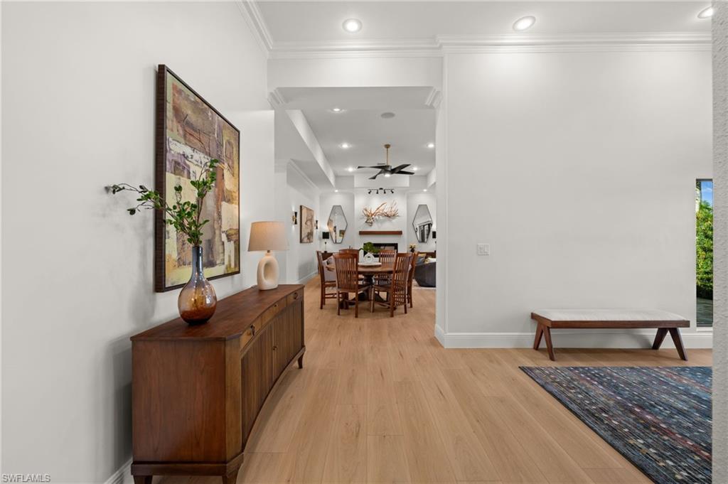 From the foyer toward the Living room