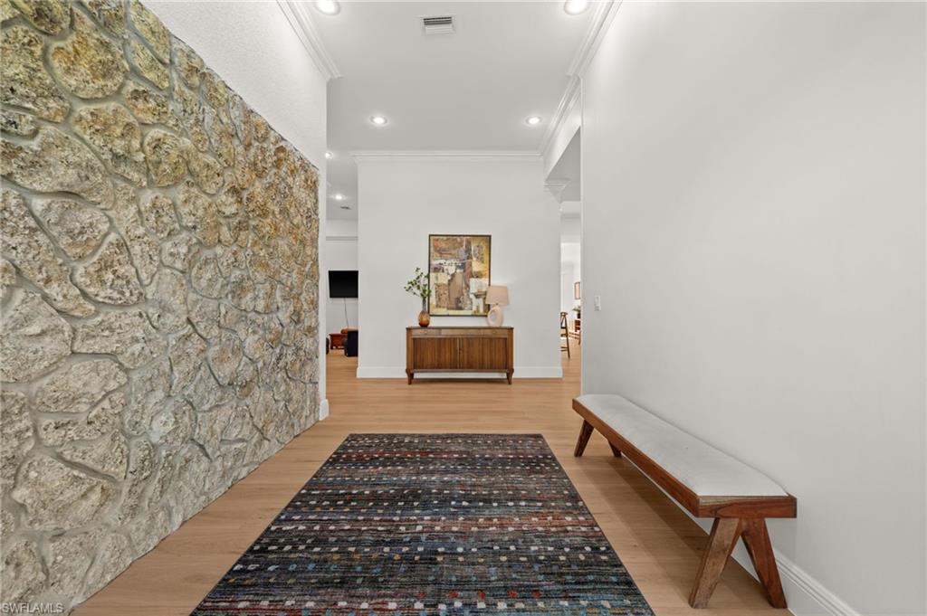 Grand foyer gives a glimpse of what's to come