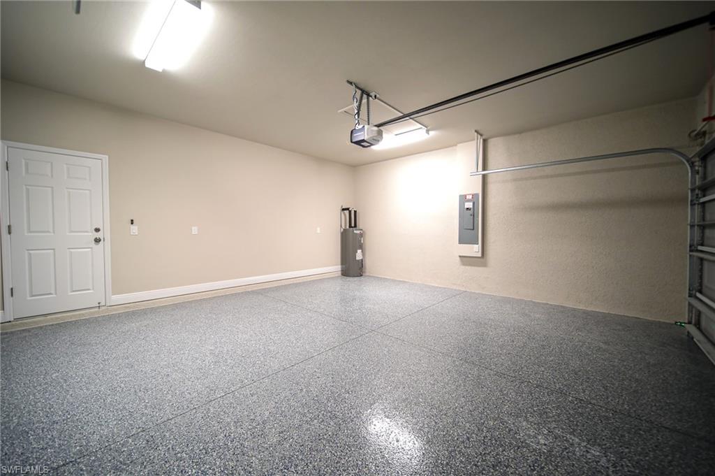 Oversized Two Car Garage With Epoxy Flooring!