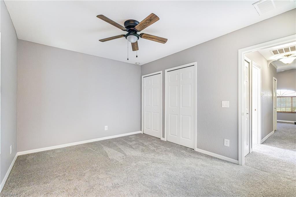 Primary Bedroom with large closet