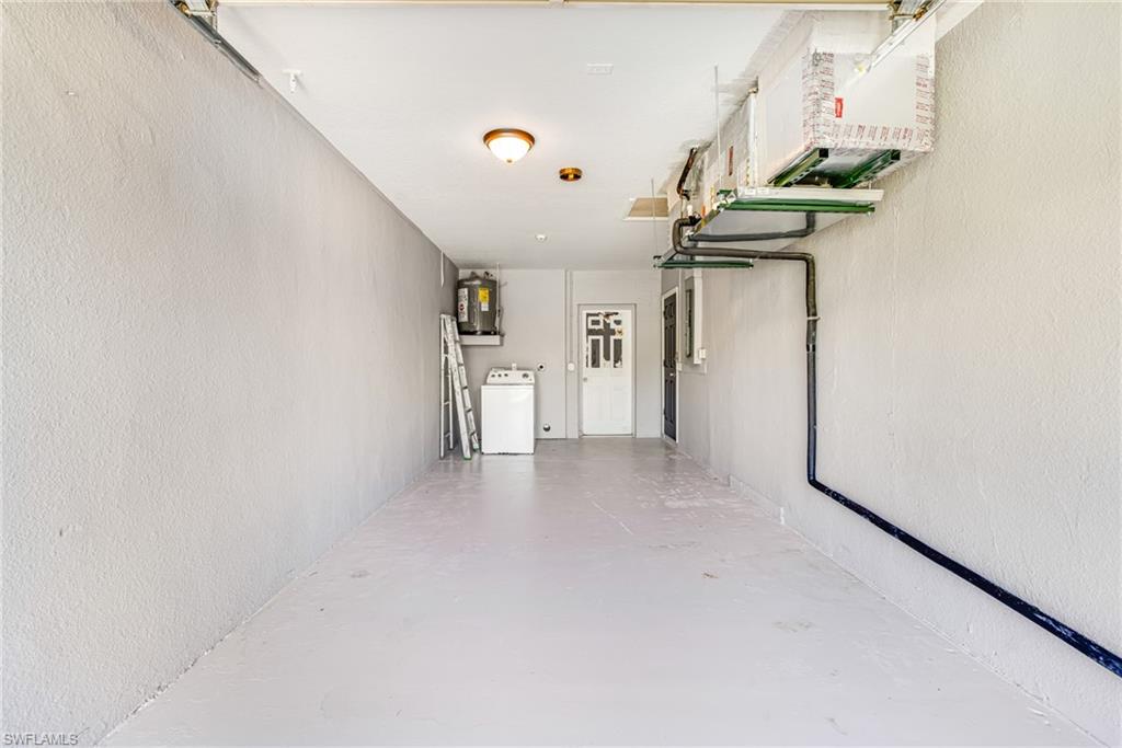 Garage and Laundry area