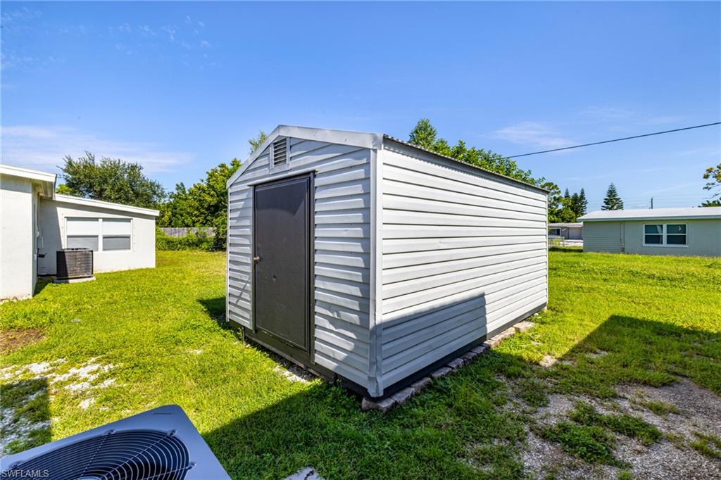 Large exterior shed