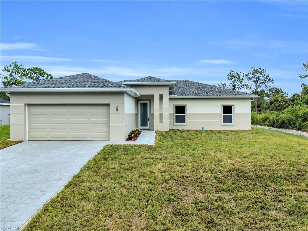 Lovely Brand New Canal Side 3 Bedroom (Plus Private Home Office/Den/Or 4th Bedroom) 2 Bathroom/2 Car Garage Home In Lehigh Acres, FL!