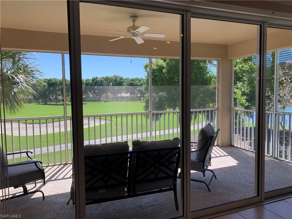Glorious views of golf course and lakes from Lanai