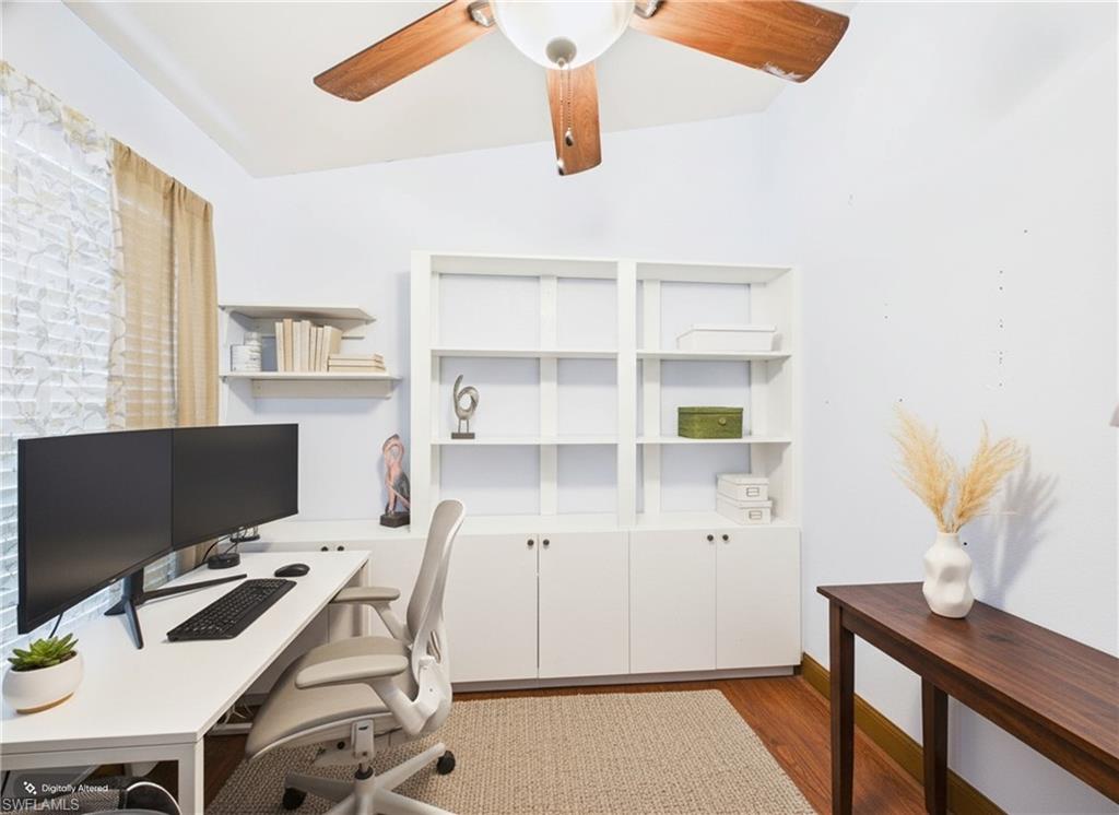 virtually staged flex space