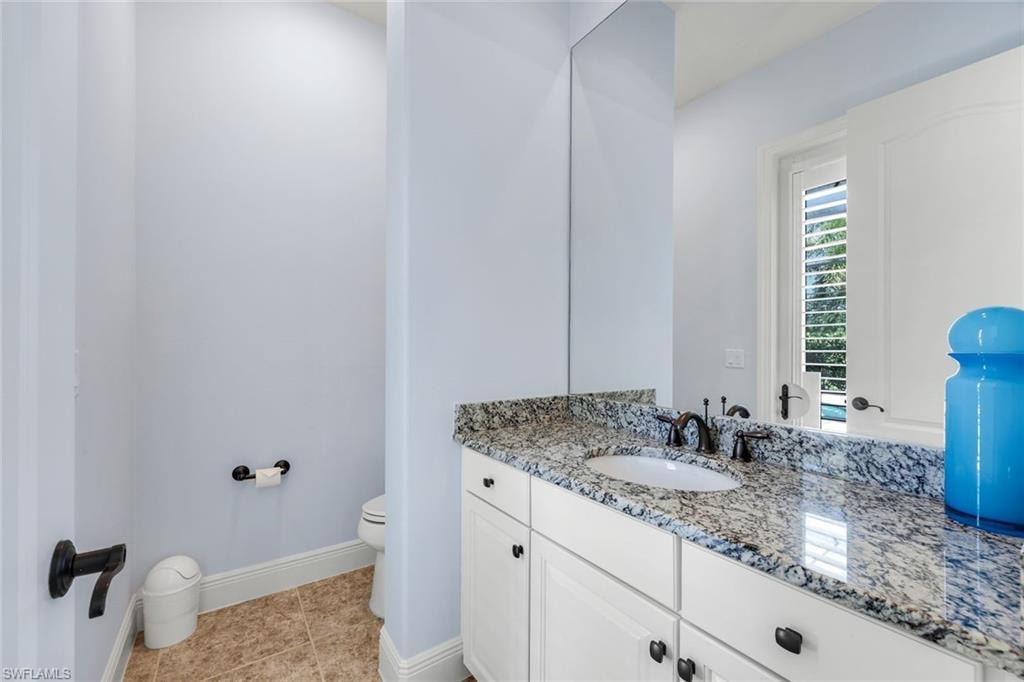 Pool Bathroom, also adjoined to the primary bedroom.