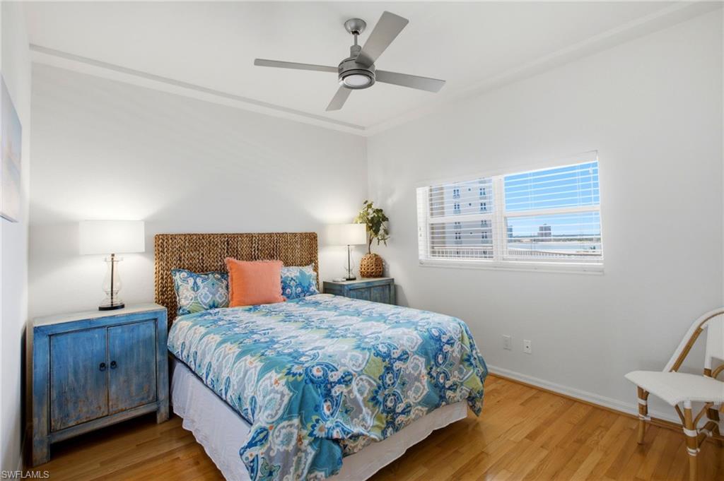 A nicely proportioned second bedroom.