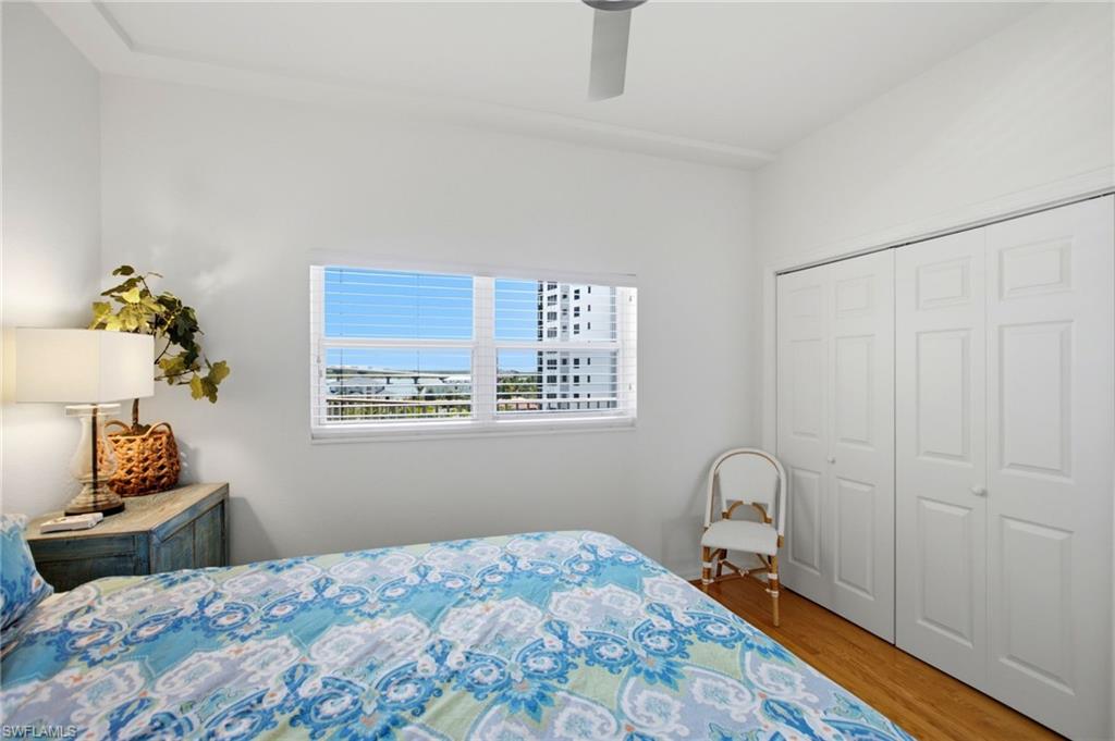Abundant natural light fills this second bedroom.