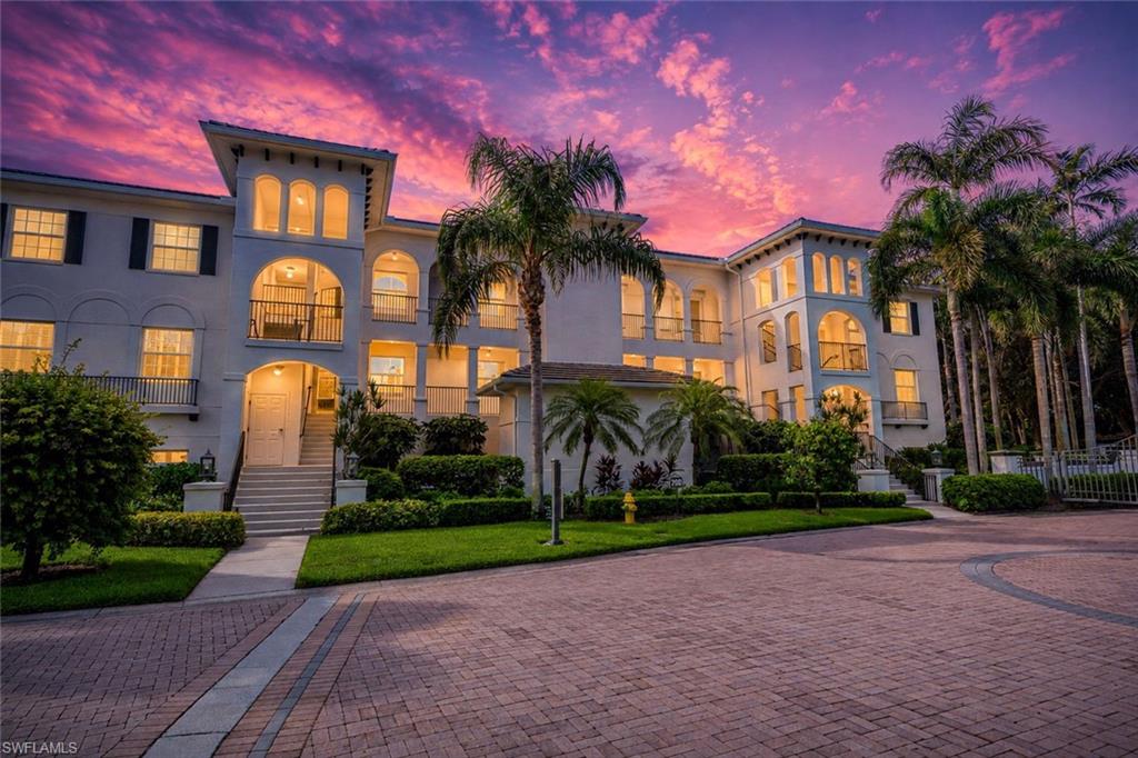 Twilight front building
