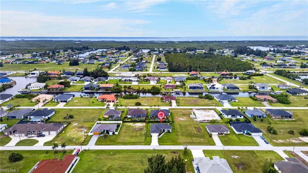 Canal-front community with expansive water features
